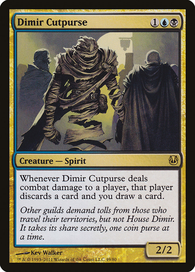Magic the Gathering Card - Dimir Cutpurse - MTG Circle