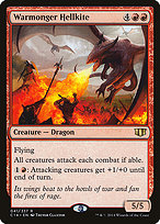 Magic the Gathering Card - Warmonger Hellkite - MTG Circle