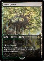 Magic the Gathering Card - Temple Garden - MTG Circle