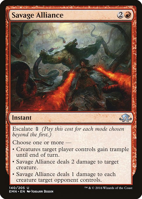 Magic the Gathering Card - Savage Alliance - MTG Circle