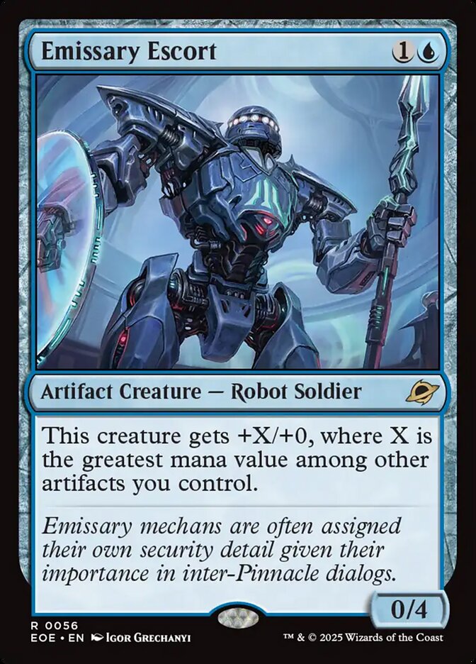 Magic the Gathering Card - Emissary Escort - MTG Circle