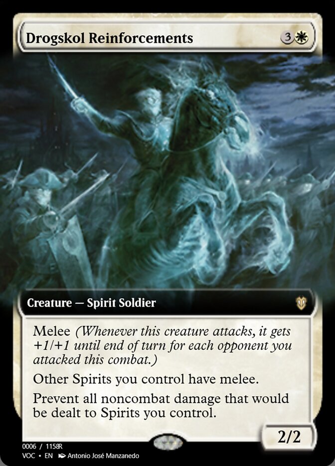 Magic the Gathering Card - Drogskol Reinforcements - MTG Circle