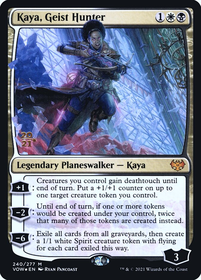 Magic the Gathering Card - Kaya, Geist Hunter - MTG Circle