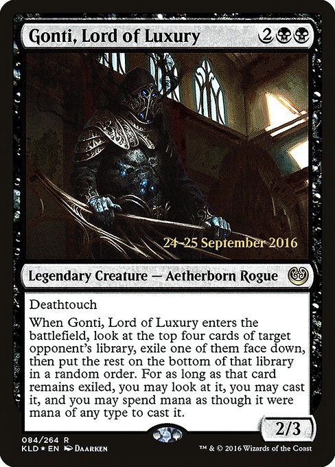 Magic the Gathering Card - Gonti, Lord of Luxury - MTG Circle