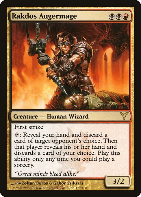 Magic the Gathering Card - Rakdos Augermage - MTG Circle