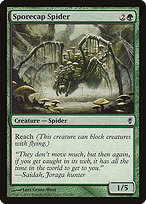 Magic the Gathering Card - Sporecap Spider - MTG Circle
