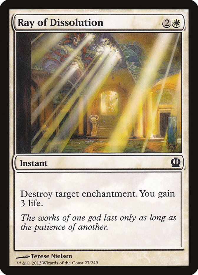Magic the Gathering Card - Ray of Dissolution - MTG Circle