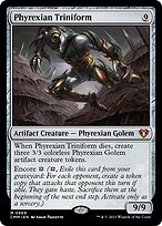 Magic the Gathering Card - Phyrexian Triniform - MTG Circle