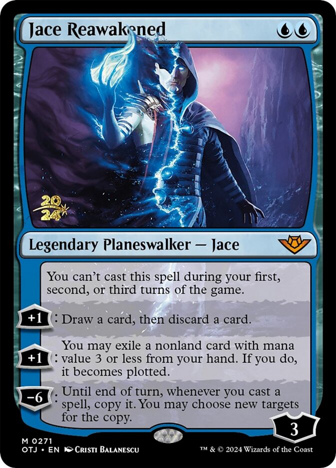 Magic the Gathering Card - Jace Reawakened - MTG Circle