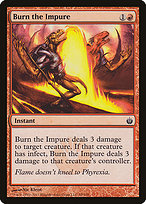 Magic the Gathering Card - Burn the Impure - MTG Circle