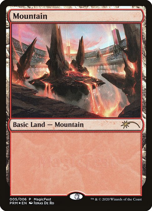 Magic the Gathering Card - Mountain - MTG Circle