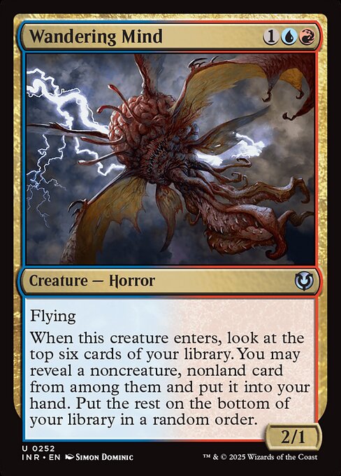 Magic the Gathering Card - Wandering Mind - MTG Circle
