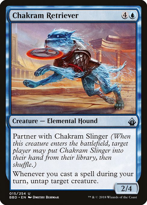 Magic the Gathering Card - Chakram Retriever - MTG Circle