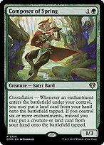 Magic the Gathering Card - Composer of Spring - MTG Circle