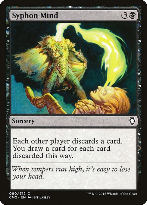 Magic the Gathering Card - Syphon Mind - MTG Circle