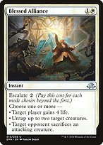 Magic the Gathering Card - Blessed Alliance - MTG Circle