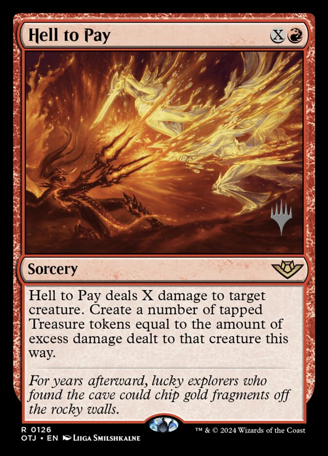 Magic the Gathering Card - Hell to Pay - MTG Circle