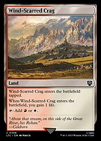 Magic the Gathering Card - Wind-Scarred Crag - MTG Circle