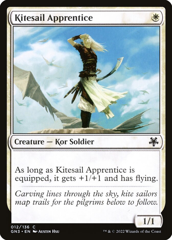 Magic the Gathering Card - Kitesail Apprentice - MTG Circle