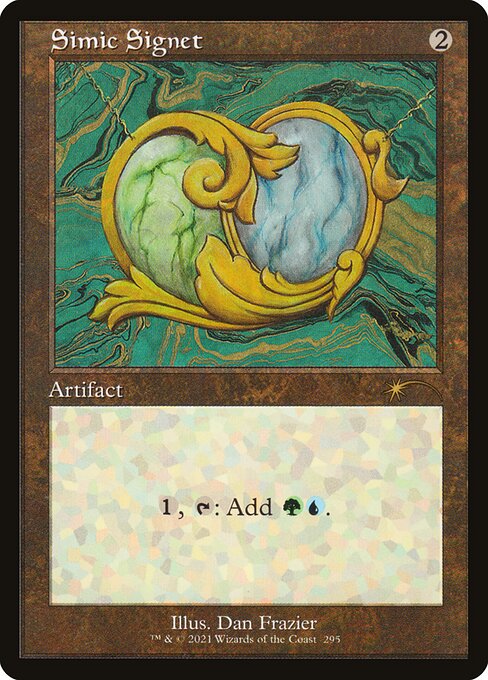 Magic the Gathering Card - Simic Signet - MTG Circle