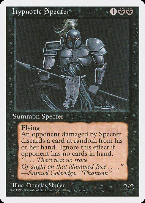 Magic the Gathering Card - Hypnotic Specter - MTG Circle