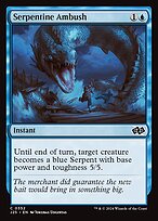 Magic the Gathering Card - Serpentine Ambush - MTG Circle