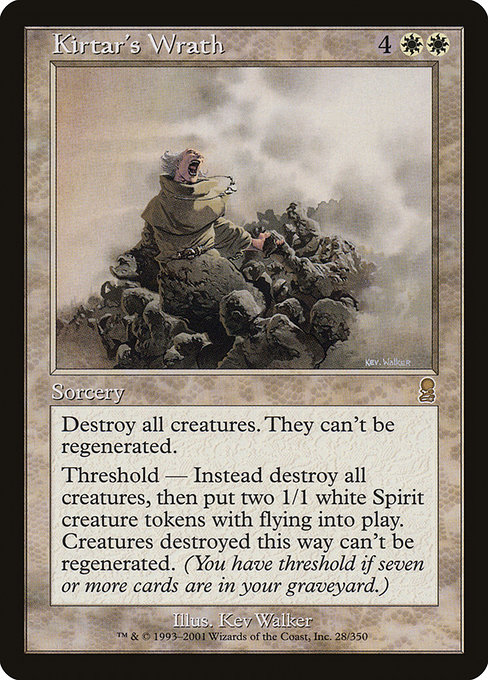Magic the Gathering Card - Kirtar's Wrath - MTG Circle