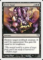 Magic the Gathering Card - Sever Soul - MTG Circle