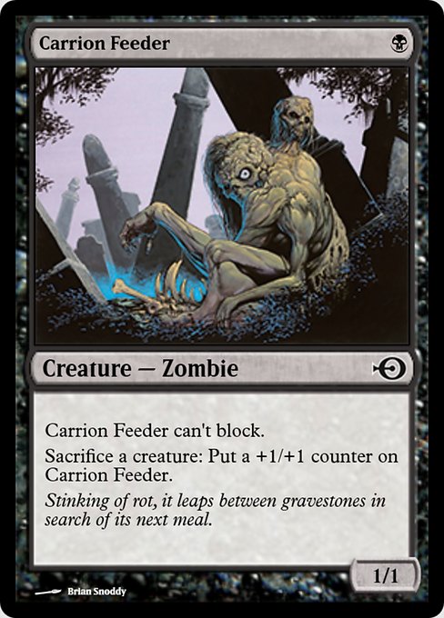 Magic the Gathering Card - Carrion Feeder - MTG Circle
