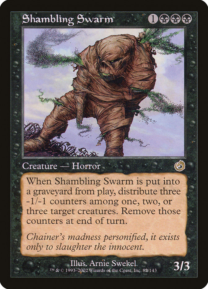 Magic the Gathering Card - Shambling Swarm - MTG Circle