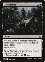 Magic the Gathering Card - Gravepurge - MTG Circle