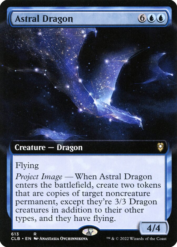 Magic the Gathering Card - Astral Dragon - MTG Circle