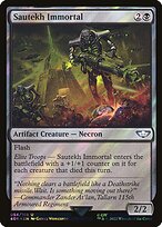 Magic the Gathering Card - Sautekh Immortal - MTG Circle