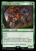 Magic the Gathering Card - Great Oak Guardian - MTG Circle