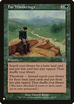 Magic the Gathering Card - Far Wanderings - MTG Circle