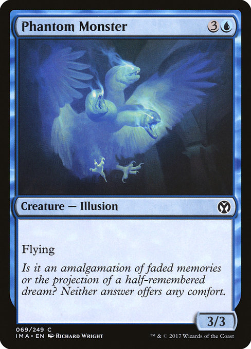 Magic the Gathering Card - Phantom Monster - MTG Circle