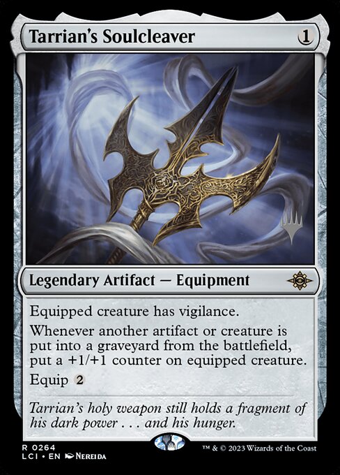 Magic the Gathering Card - Tarrian's Soulcleaver - MTG Circle
