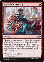 Magic the Gathering Card - Spark of Creativity - MTG Circle
