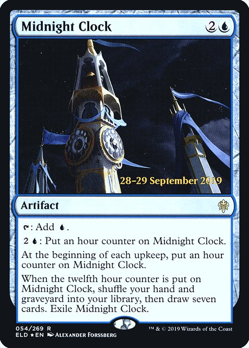 Magic the Gathering Card - Midnight Clock - MTG Circle