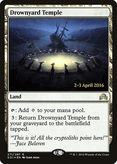 Magic the Gathering Card - Drownyard Temple - MTG Circle