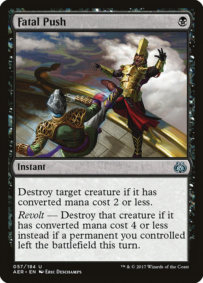 Magic the Gathering Card - Fatal Push - MTG Circle
