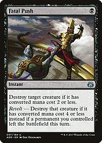Magic the Gathering Card - Fatal Push - MTG Circle