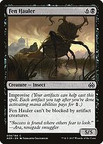 Magic the Gathering Card - Fen Hauler - MTG Circle