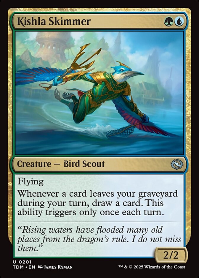 Magic the Gathering Card - Kishla Skimmer - MTG Circle