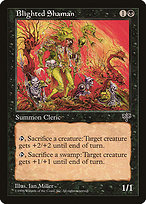 Magic the Gathering Card - Blighted Shaman - MTG Circle