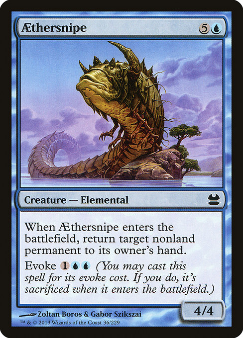 Magic the Gathering Card - Aethersnipe - MTG Circle