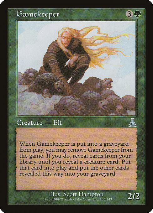Magic the Gathering Card - Gamekeeper - MTG Circle