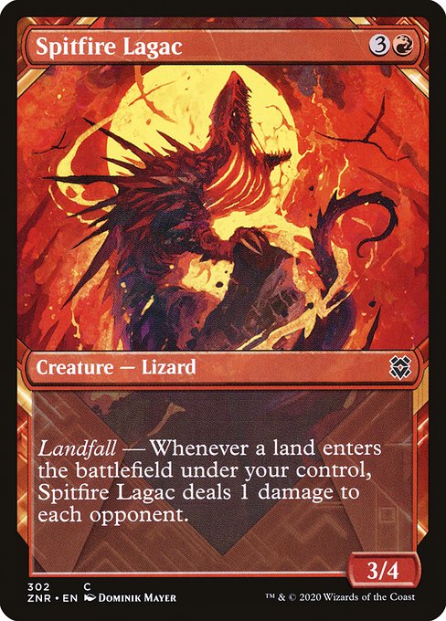 Magic the Gathering Card - Spitfire Lagac - MTG Circle