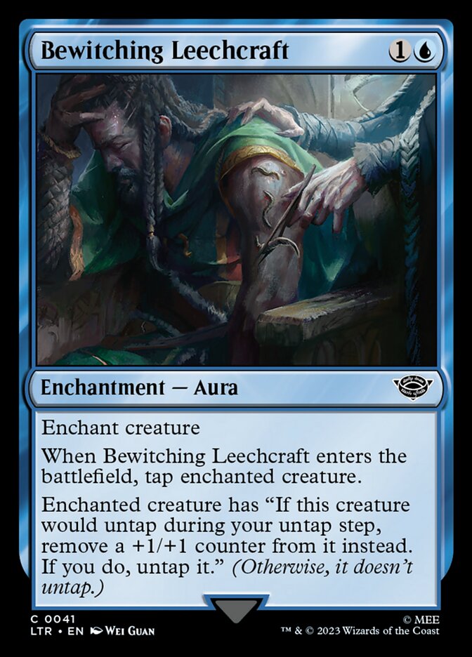 Magic the Gathering Card - Bewitching Leechcraft - MTG Circle