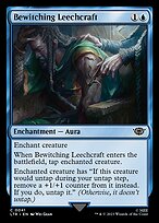 Magic the Gathering Card - Bewitching Leechcraft - MTG Circle